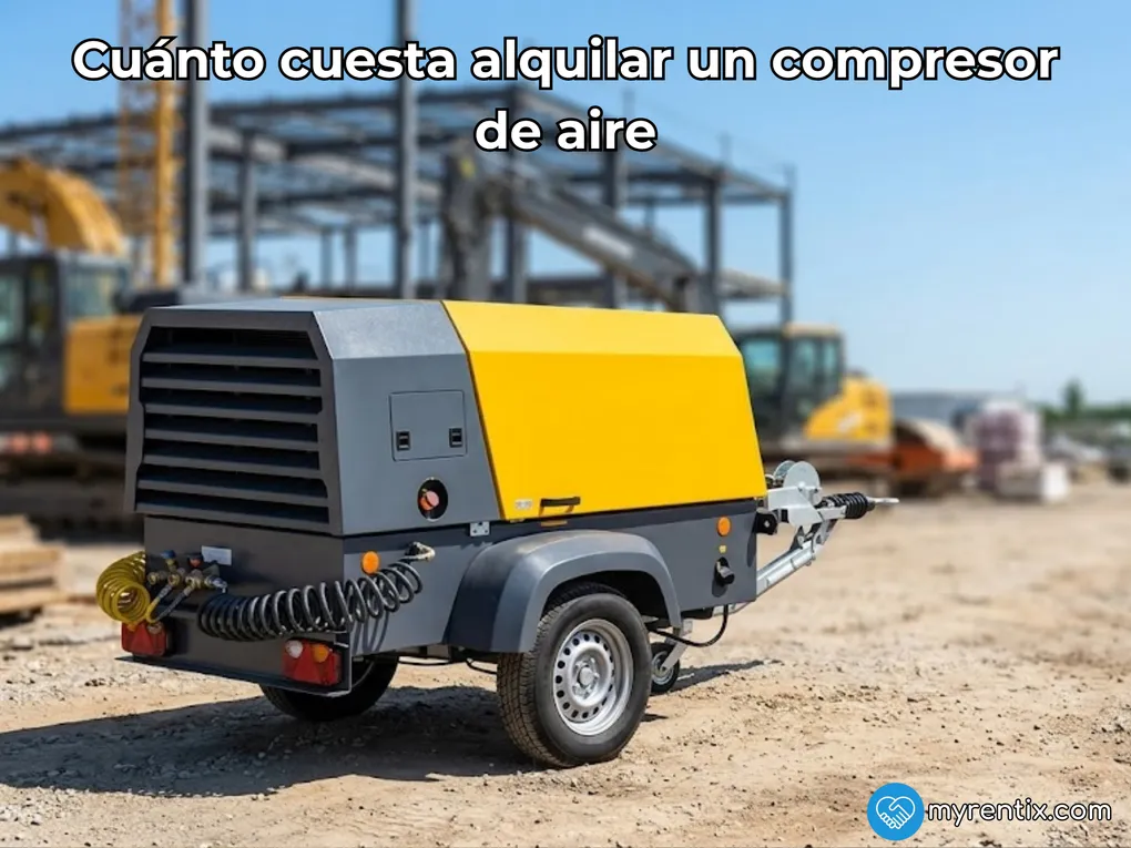 Cuánto cuesta alquilar un compresor de aire: precios por caudal