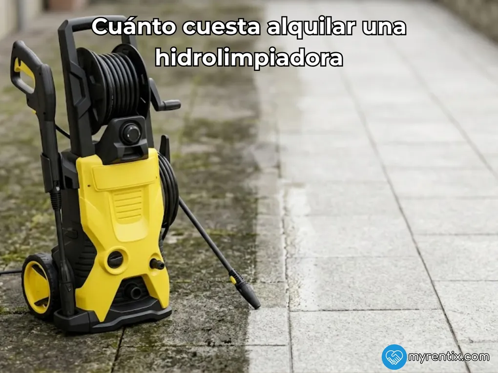 Cuánto cuesta alquilar una hidrolimpiadora: precios por día y semana