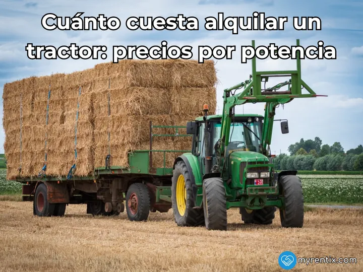 Cuánto cuesta alquilar un tractor: precios por potencia (CV)