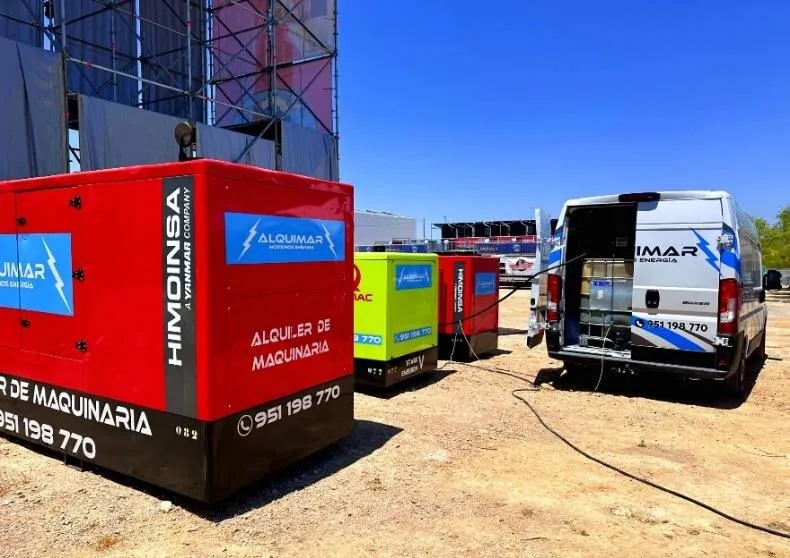 Depósito de gasoil para grupo electrógeno en alquiler – Málaga | Myrentix